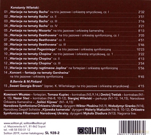 Konstanty Wileński: Classical Meets Jazz [CD]
