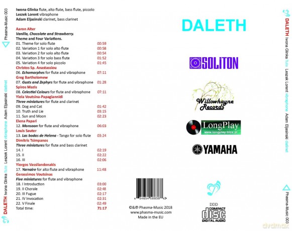 Iwona Glinka: Daleth [CD]