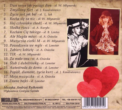 Grażyna Świtała: Pociągi Dwa Serca Dwa [CD]