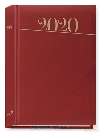 Terminarz 2020 B6 Standard czerwony [KALENDARZ]