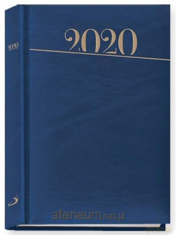 Terminarz 2020 B6 Standard niebieski [KALENDARZ]