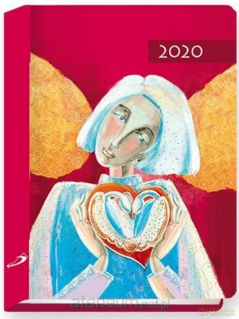 Terminarz 2020 B7 Kolorowy anioł [KALENDARZ]
