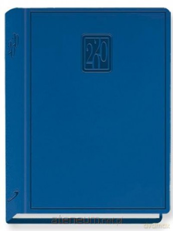 Terminarz 2020 B7 Print niebieski [KALENDARZ]