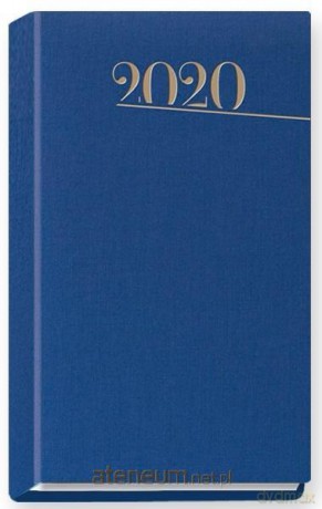 Terminarz 2020 Tygodniowy Standard niebieski [KALENDARZ]