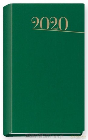 Terminarz 2020 Tygodniowy Standard zielony [KALENDARZ]