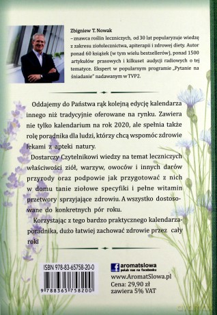 Terminarz 2020 Zdrowie na cały rok - Zbigniew T. Nowak [KSIĄŻKA]