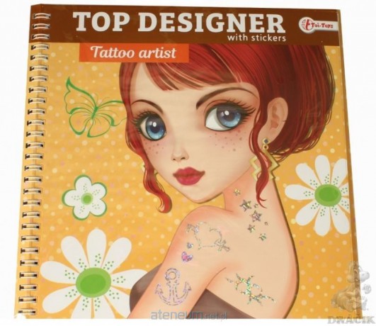 Top Designer Kolorowanka - Projektantka tatuaży