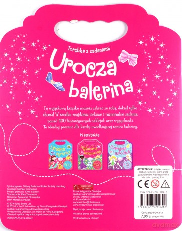 Torebka z zadaniami. Urocza balerina [KSIĄŻKA]