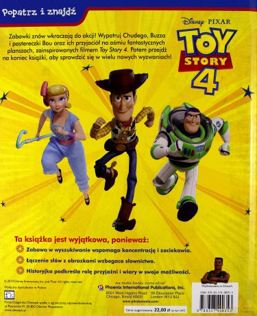 Toy Story 4. Popatrz i znajdź [KSIĄŻKA]