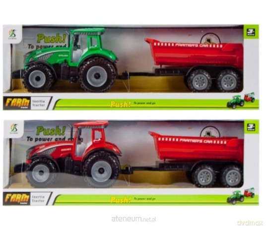 Traktor z akcesoriami