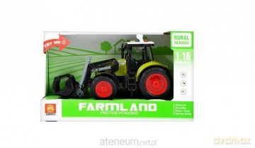 Traktor z akcesoriami światło/dźwięk
