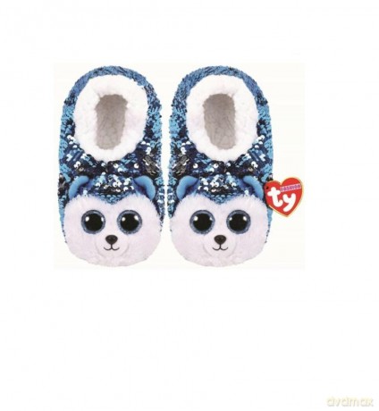 TY Fashion Shlush - Cekinowe kapcie Husky rozm M