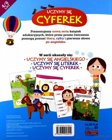 Uczymy się cyferek [KSIĄŻKA]