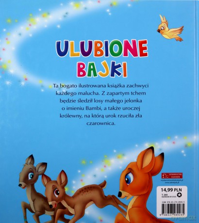 Ulubione Bajki. Bambi i Śpiąca Królewna [KSIĄŻKA]