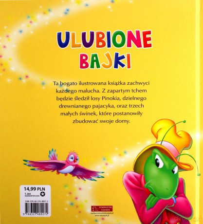 Ulubione Bajki. Pinokio i Trzy małe świnki [KSIĄŻKA]