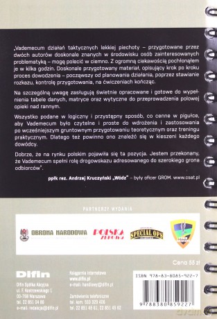 Vademecum działań taktycznych lekkiej piechoty - Paweł Makowiec, Marek Mroszczyk [KSIĄŻKA]