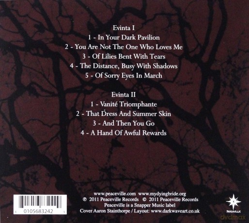 My Dying Bride: Evinta [2CD]