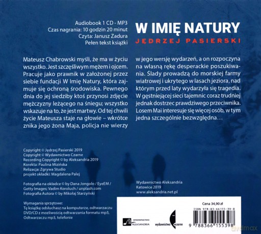 W imię natury - Jędrzej Pasierski [AUDIOBOOK]