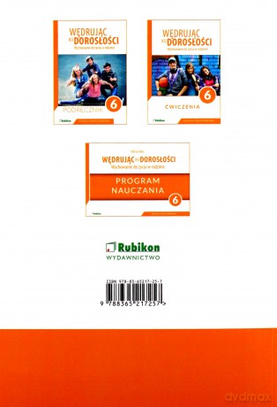 Wędrując ku dorosłości Szkoła podstawowa 6 scenariusz [KSIĄŻKA]+[CD]