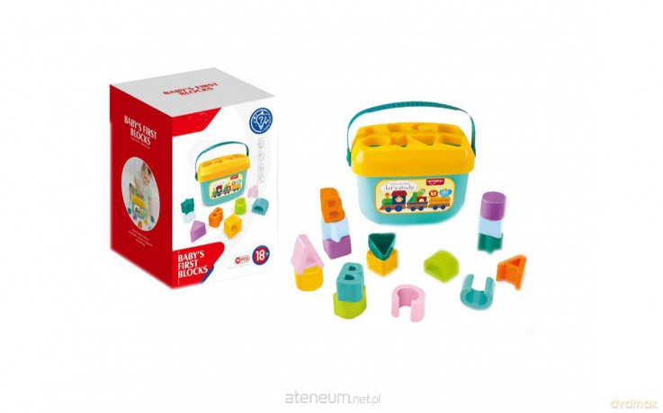 Wiaderko - sorter z klockami [KLOCKI]