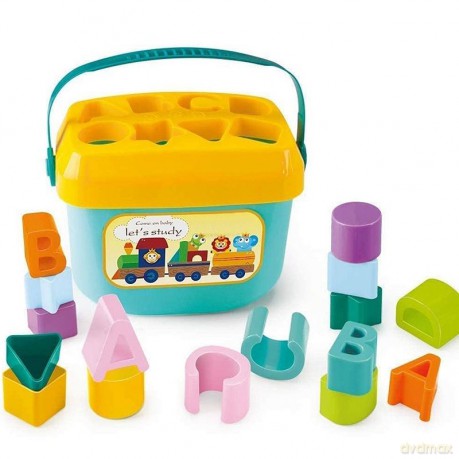 Wiaderko - sorter z klockami [KLOCKI]