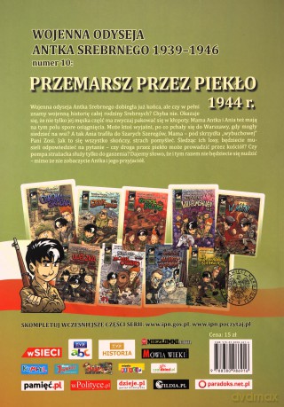 Wojenna Odyseja (Tom 10) Przemarsz przez piekło 1944 - Michał Konarski, Hubert Ronek [KOMIKS]
