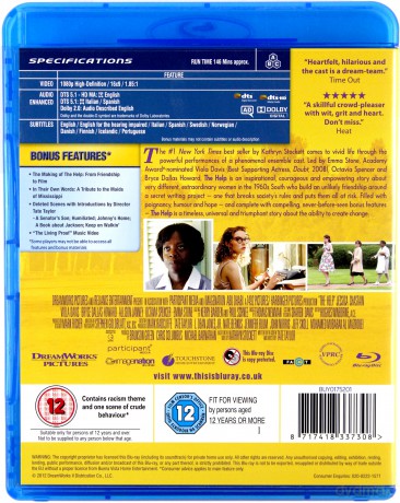The Help (Służące) [Blu-Ray]