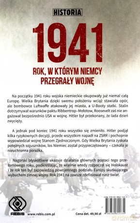 1941 rok w którym Niemcy przegrały wojnę - Andrew Nagorski [KSIĄŻKA]