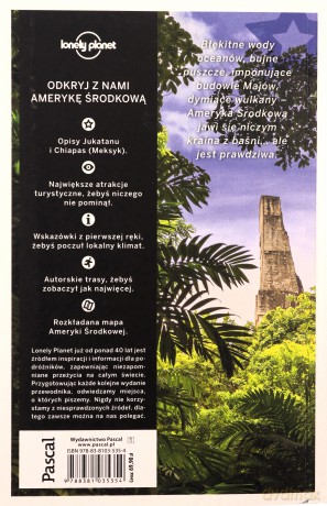 Ameryka środkowa. Lonely Planet [KSIĄŻKA]
