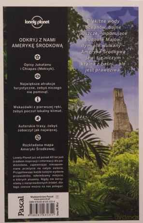Ameryka środkowa. Lonely Planet [KSIĄŻKA]