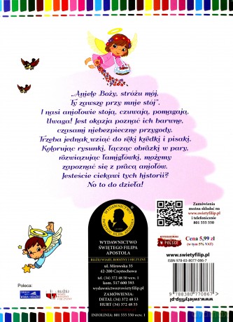 Aniołki się radują kiedy dzieci kolorują 1 - Wojciech Wejner [KSIĄŻKA]