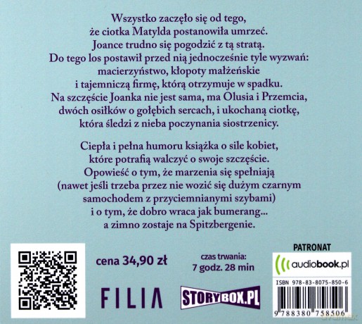 Ballada o ciotce Matyldzie - Magdalena Witkiewicz [AUDIOBOOK]