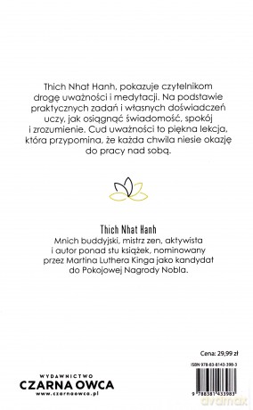 Cud uważności. Prosty podręcznik medytacji - Thich Nhat Hanh [KSIĄŻKA]