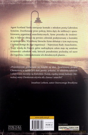 Człowiek, który był czwartkiem - Gilbert Keith Chesterton [KSIĄŻKA]