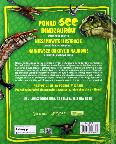 Dinopedia. Najlepsza encyklopedia dinozaurów - Dino Don Lessem [KSIĄŻKA]