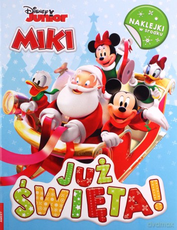 Disney Junior. Miki już święta [KSIĄŻKA]