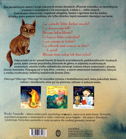 Dlaczego dlaczego dlaczego. Prawie wszystkie sekrety ludzi i zwierząt - Dorota Sumińska [KSIĄŻKA]
