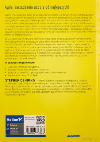 Era agile. O tym, jak sprytne firmy kształtują swoją efektywność - Stephen Denning [KSIĄŻKA]