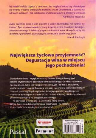 Europa na winnych szlakach. Od winnicy do winnicy - Tomasz Prange-Barczyński [KSIĄŻKA]