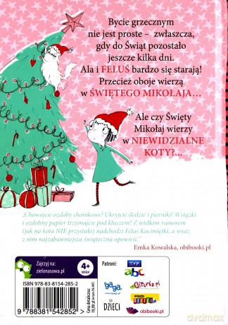 Feluś Kocimiętki odkrywa świąteczny sekret - Pip Jones [KSIĄŻKA]