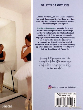 Fit. Przepisy od baletnicy - Svetlana Ovsyankina [KSIĄŻKA]