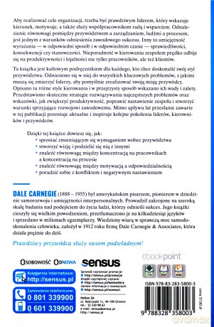 Jak zostać skutecznym przywódcą i polepszyć jakość życia - Dale Carnegie [KSIĄŻKA]