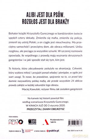 Jak zostałem gangsterem. Historia prawdziwa - Krzysztof Gureczny [KSIĄŻKA]