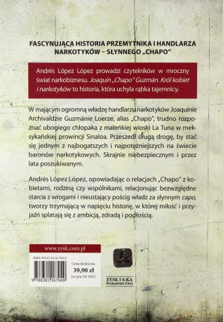 Joaquin Chapo Guzman. Król kobiet i narkotyków - Andres Lopez Lopez [KSIĄŻKA]