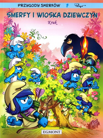 Kruk. Smerfy i wioska dziewczyn (Tom 3) - Peyo [KOMIKS]