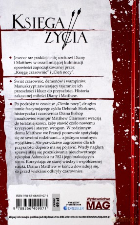 Księga życia - Deborah Harkness [KSIĄŻKA]