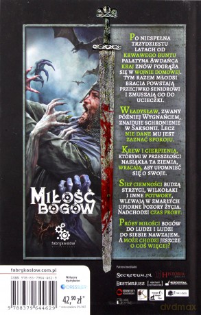 Miłość bogów - Rafał Dębski [KSIĄŻKA]