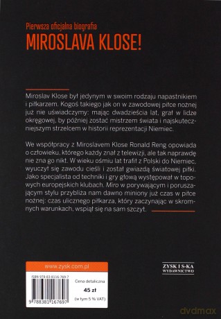 Miro. Oficjalna biografia Miroslava Klose - Ronald Reng [KSIĄŻKA]