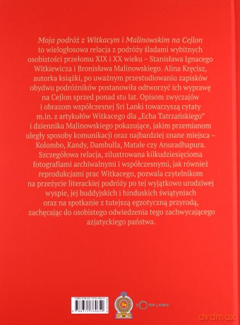 Moja podróż z Witkacym i Malinowskim na Cejlon - Alina Kręcisz [KSIĄŻKA]