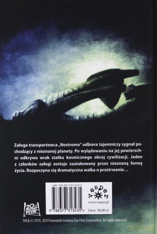 Obcy. W kosmosie nikt nie usłyszy twojego krzyku - Alan Dean Foster [KSIĄŻKA]